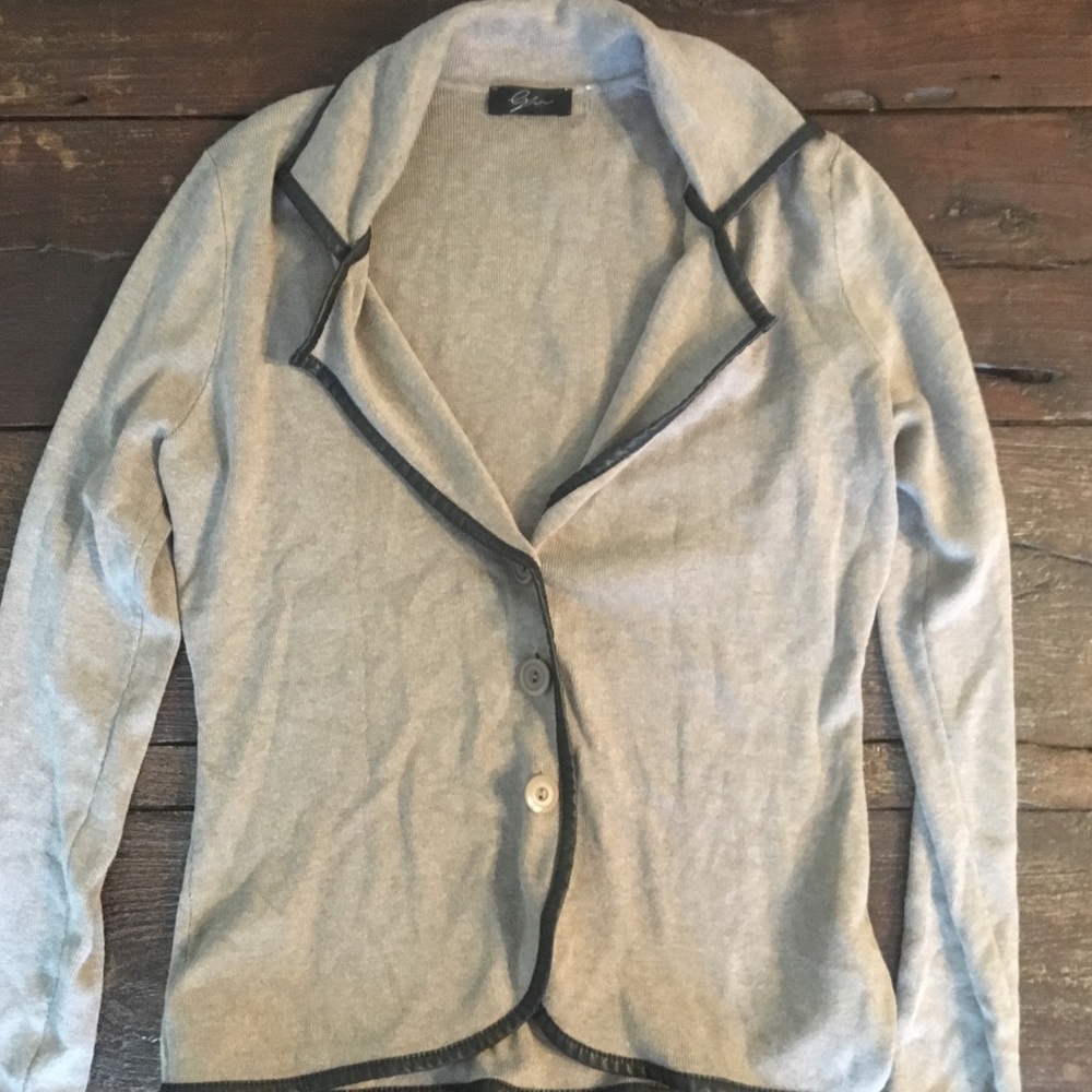 Cream blazer